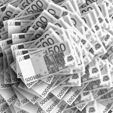 Stapel geld